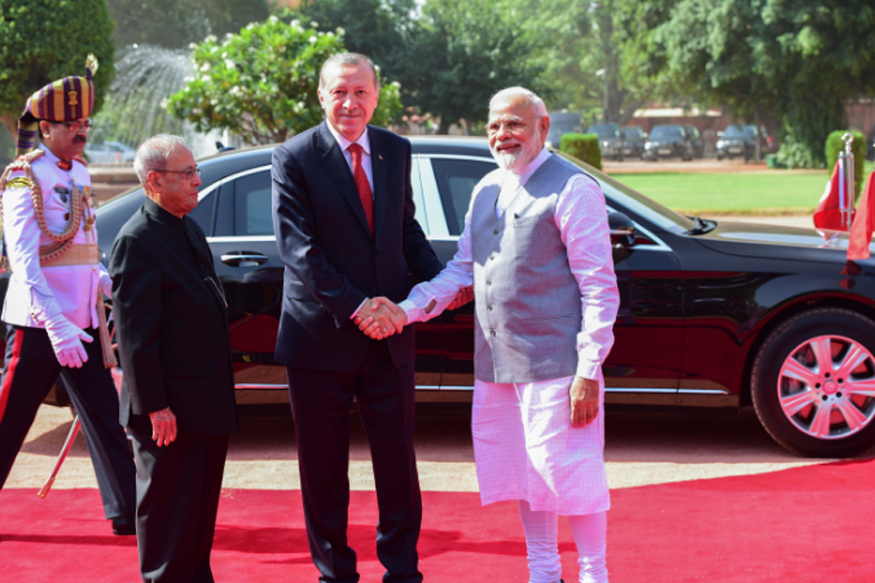 State Visit of President of Turkey Recep Tayyip Erdoğanto India (April 30-01 May 2017) Image Source: mea.gov.in