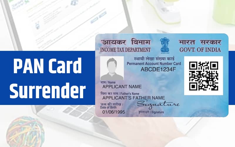 pan card surrender in hindi
