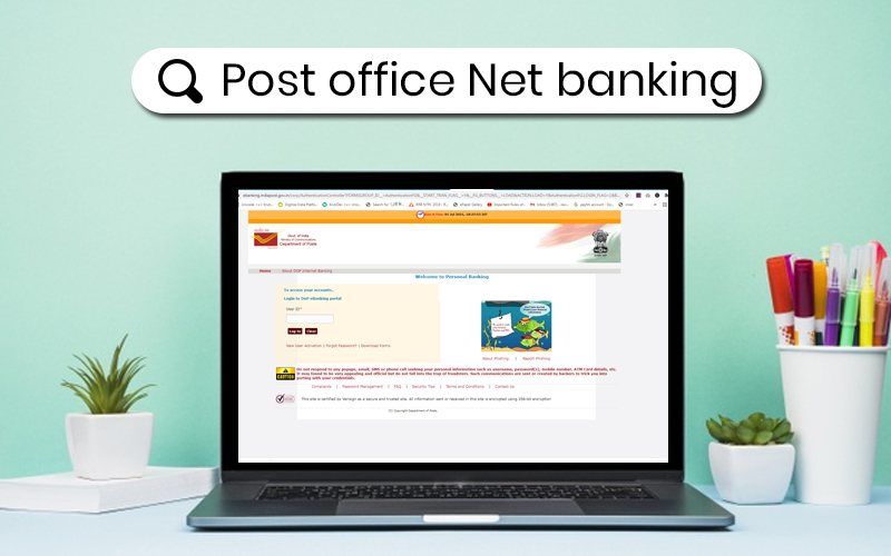 post office net banking