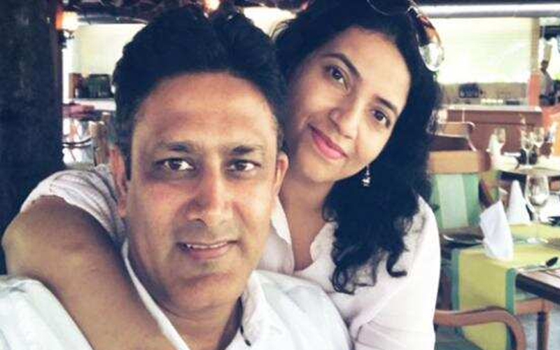 anil kumble and chetna love story