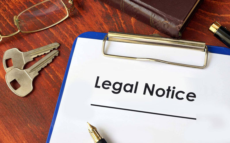 legal notice kya hai