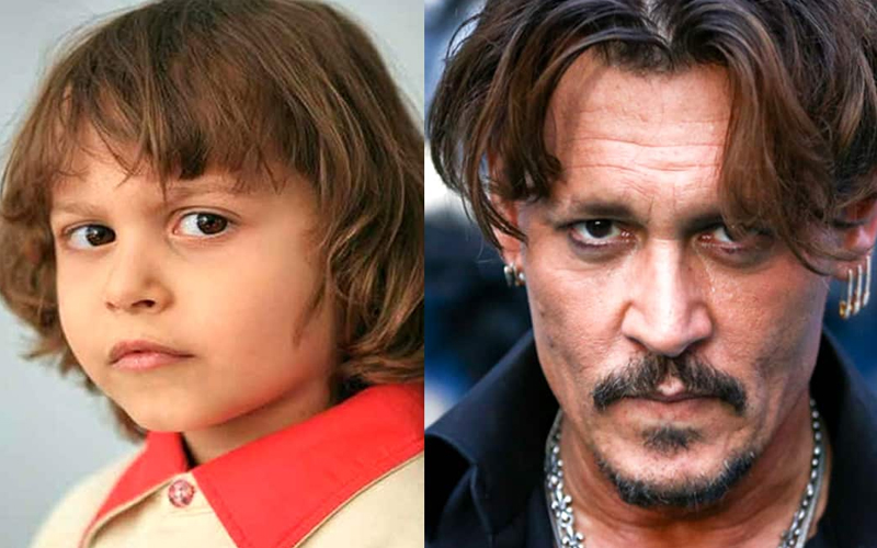 Johnny depp childhood photo