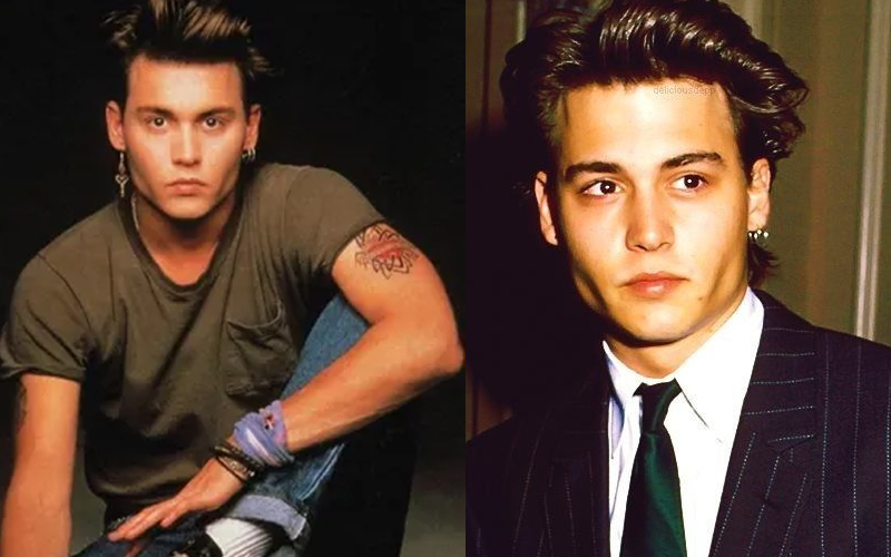 johnny depp young photo